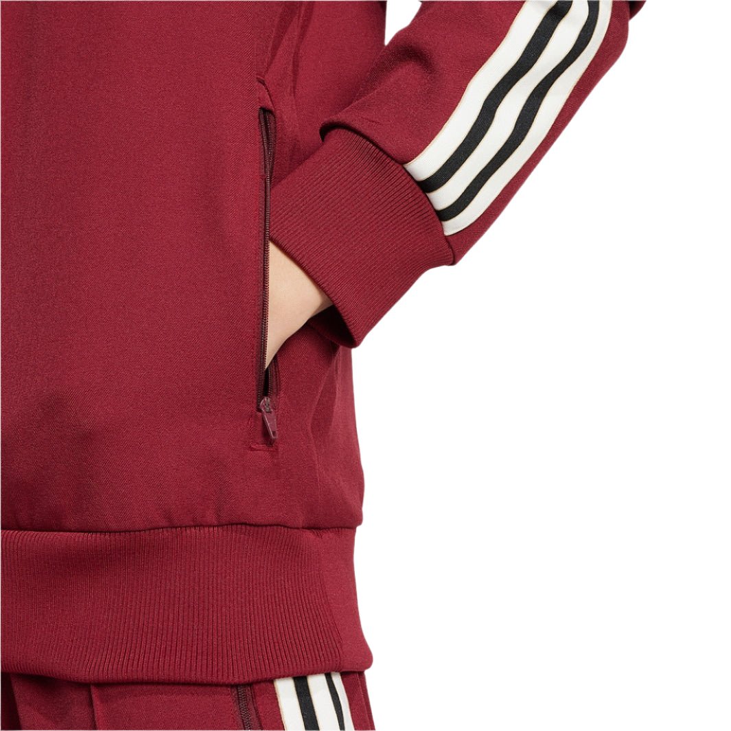 adidas Ajax 25/26 Anniversary Track Top Jacket (Burgundy) | SoccerWearhouse