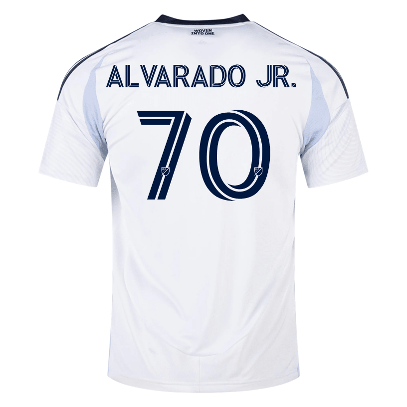 adidas Alejandro Alvarado Jr. San Diego FC Away Jersey 25/26 (White) | SoccerWearhouse