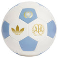 adidas Argentina Anniversary Soccer Ball (White/Ambient Sky/Gold Metallic)