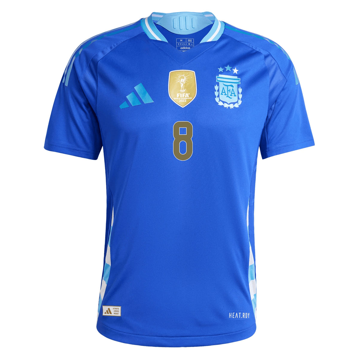 adidas Argentina Authentic Enzo Fernandez Away Jersey 24/25 (Lucid Blue/Blue Burst) | SoccerWearhouse