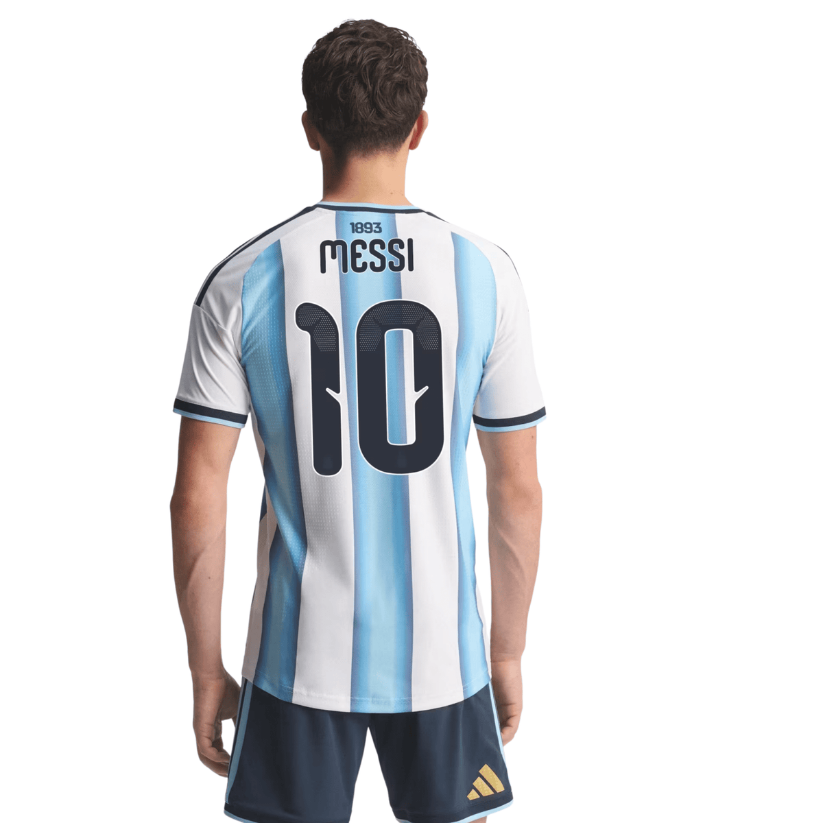 adidas Argentina Authentic Lionel Messi Home Jersey 2026 (White/Icey Blue/Light Blue) | SoccerWearhouse
