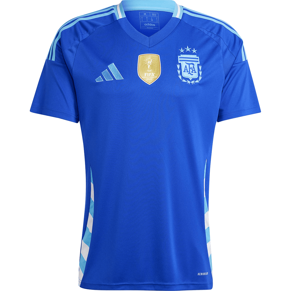 adidas Argentina Away Jersey 24/25 (Lucid Blue/Blue Burst) | SoccerWearhouse