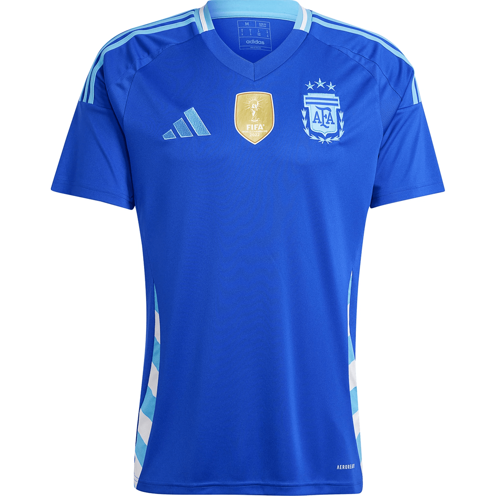 adidas Argentina Away Jersey 24/25 (Lucid Blue/Blue Burst) | SoccerWearhouse