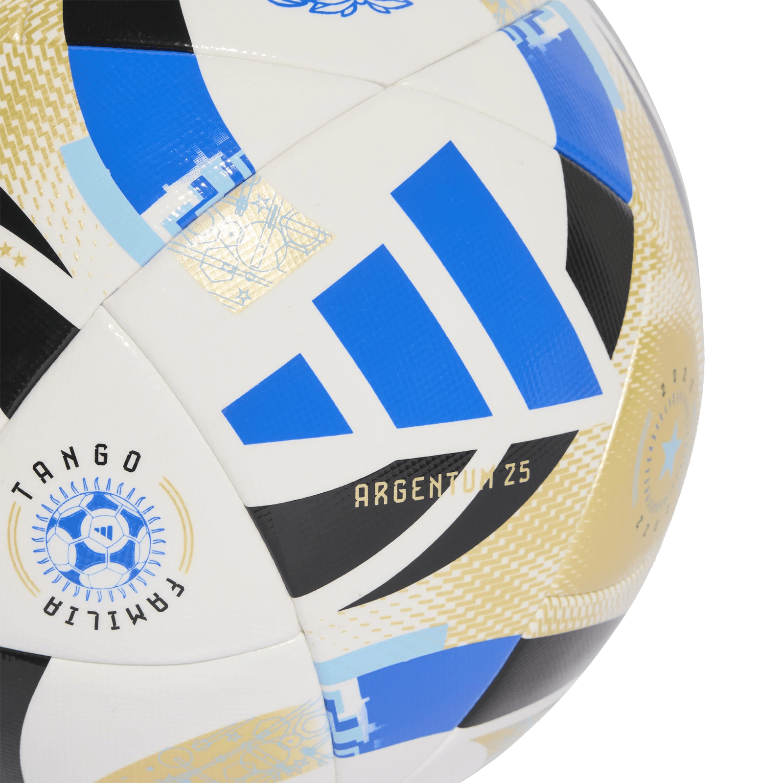 adidas Argentina Competition 2025 Ball (White/Ice Blue) | SoccerWearhouse