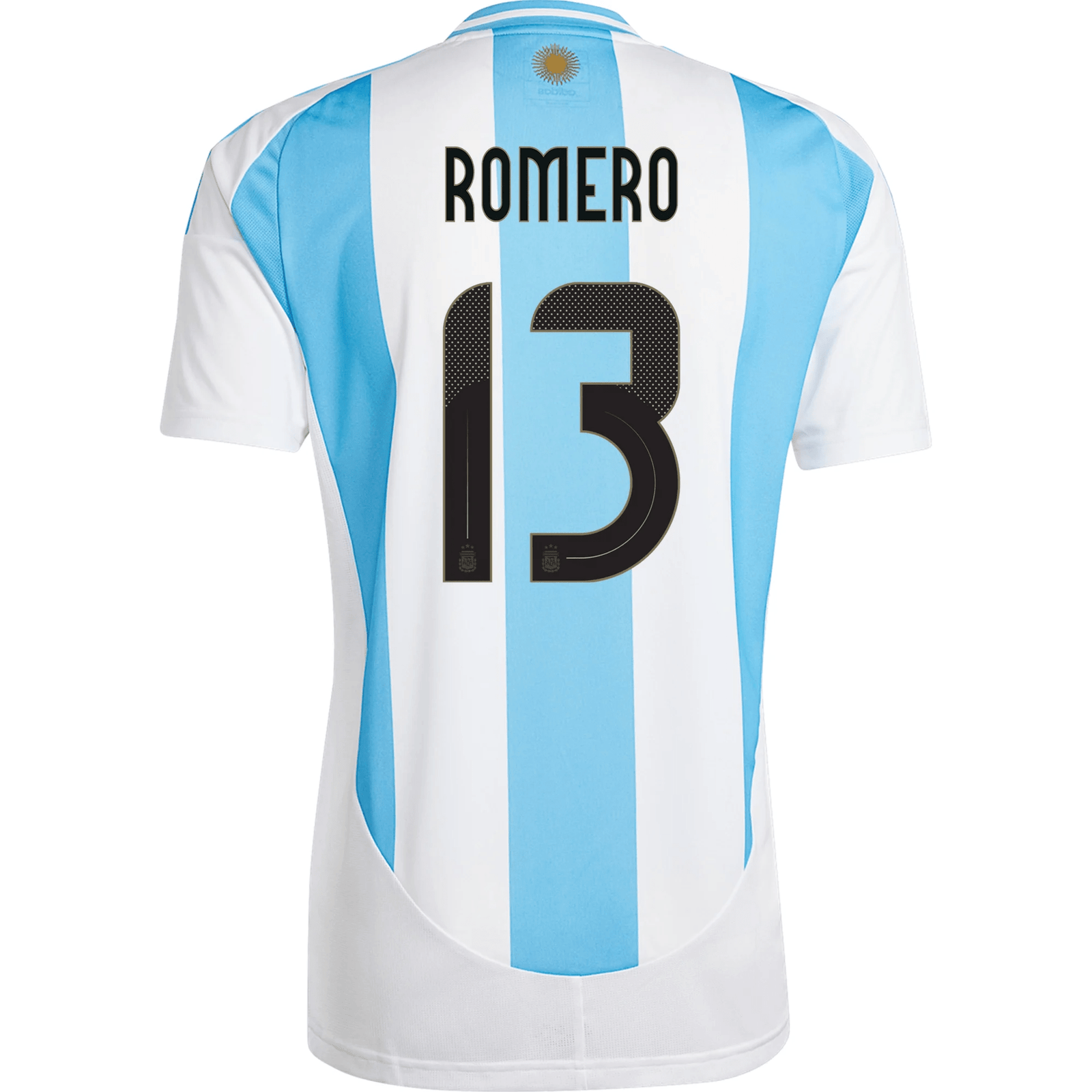 adidas Argentina Cristian Romero Home Jersey 24/25 (White/Blue Burst) | SoccerWearhouse