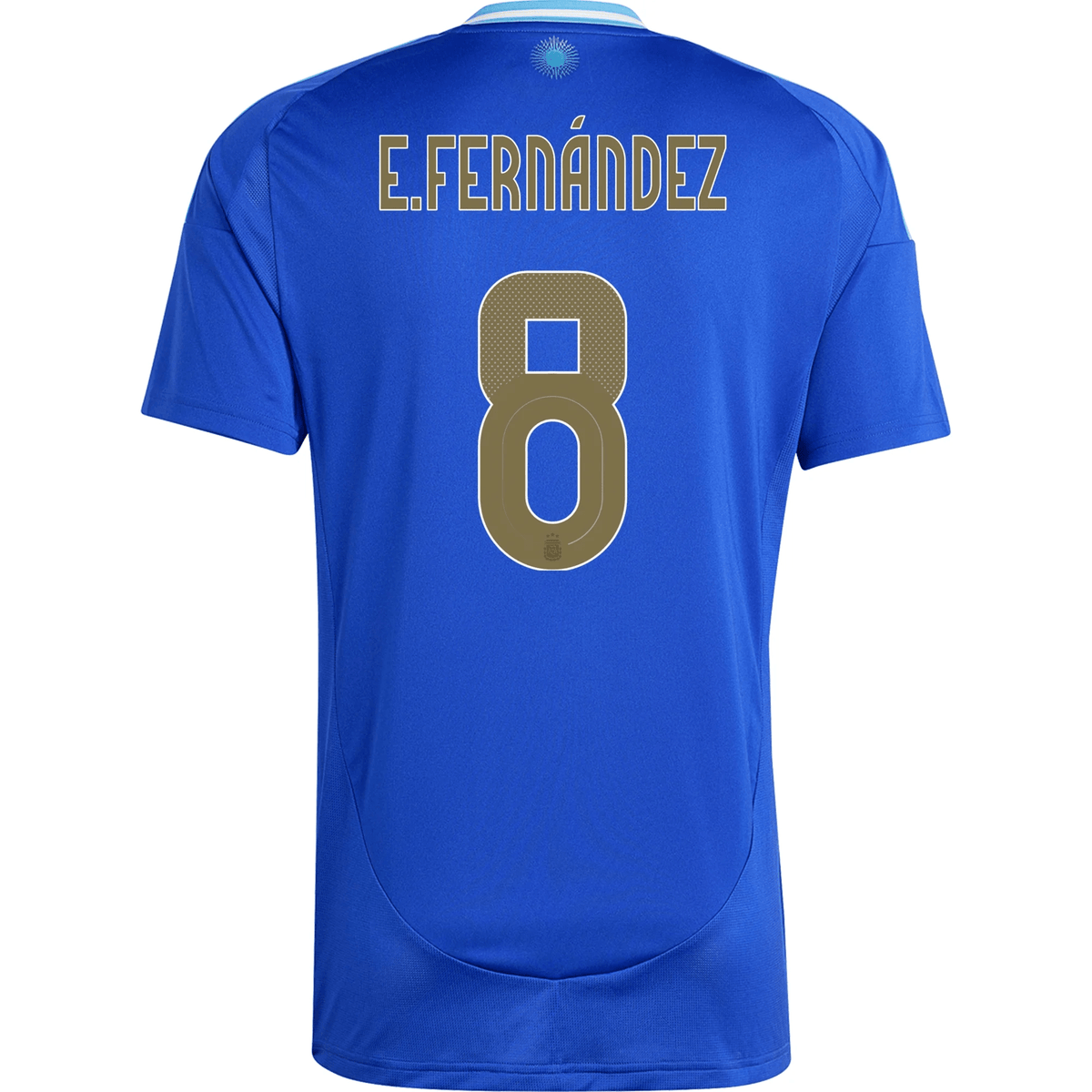 adidas Argentina Enzo Fernández Away Jersey 24/25 (Lucid Blue/Blue Burst) | SoccerWearhouse