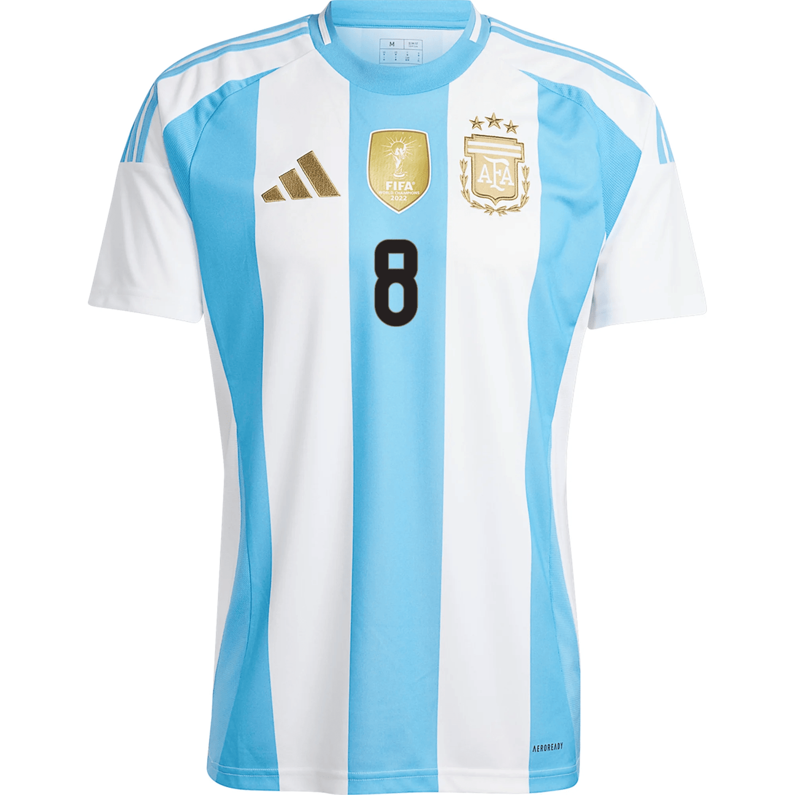 adidas Argentina Enzo Fernandez Home Jersey 24/25 (White/Blue Burst) | SoccerWearhouse