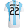 adidas Argentina Lautaro Martinez Home Jersey 24/25 (White/Blue Burst)