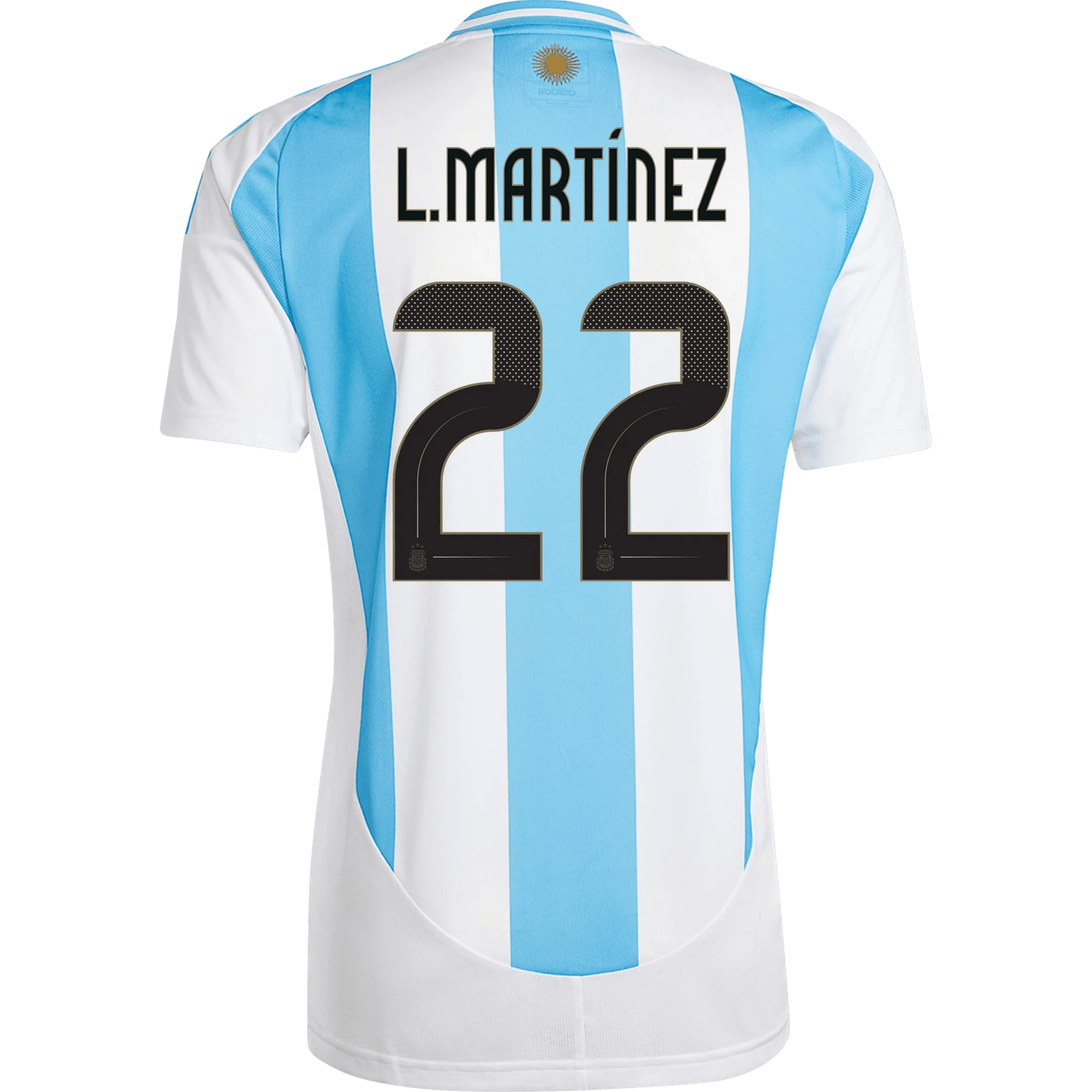 adidas Argentina Lautaro Martinez Home Jersey 24/25 (White/Blue Burst) | SoccerWearhouse