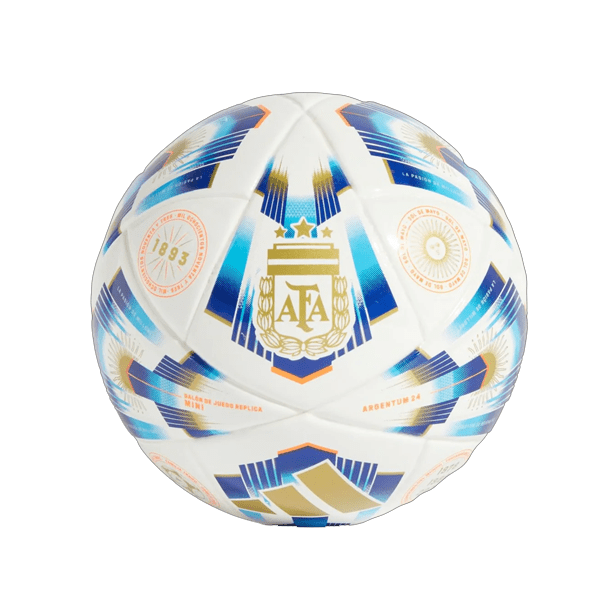 adidas Argentina Mini Ball 2024 (White/Pantone) | SoccerWearhouse
