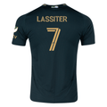 adidas Ariel Lassiter Portland Timbers Authentic Home Jersey w/ MLS & Apple Patch 25/26 (Green/Gold)