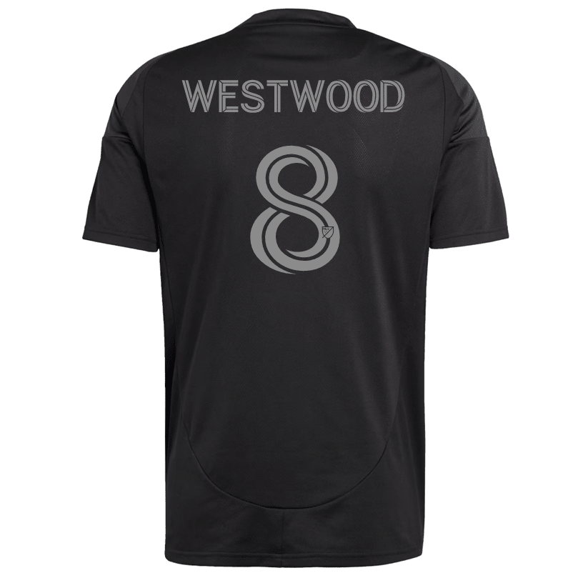 adidas Ashley Westwood Charlotte FC Away Jersey 25/26 (Black) | SoccerWearhouse