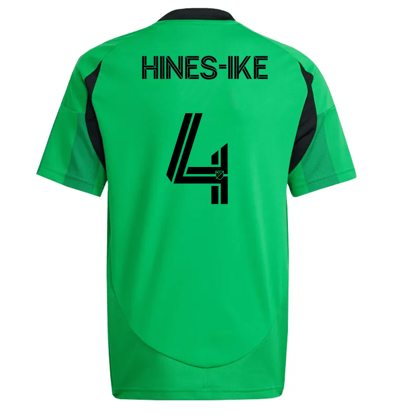 adidas Austin FC Brendan Hines - Ike Home Jersey 25/26 (Real Green) | SoccerWearhouse