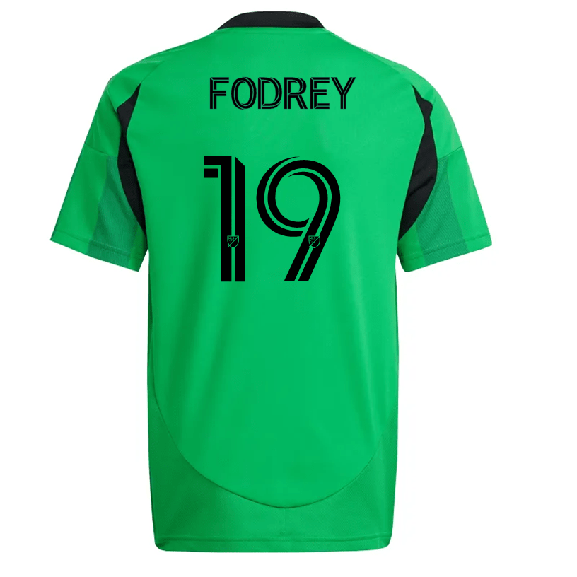 adidas Austin FC CJ Fodrey Home Jersey 25/26 (Real Green) | SoccerWearhouse