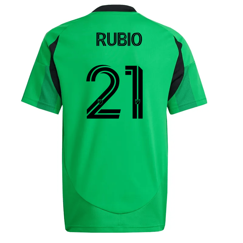 adidas Austin FC Diego Rubio Home Jersey 25/26 (Real Green) | SoccerWearhouse