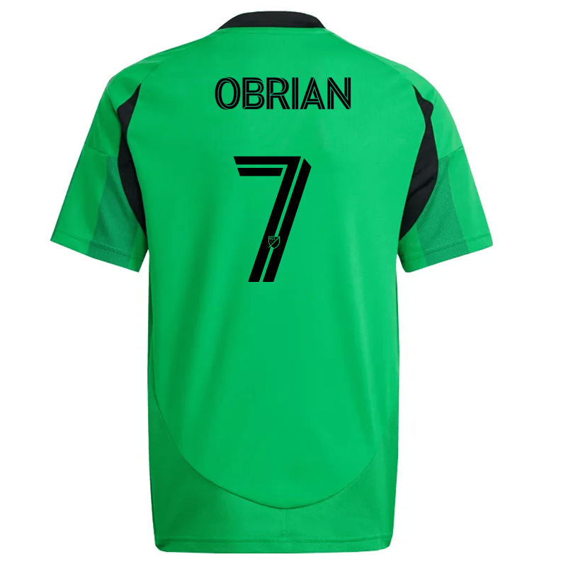 adidas Austin FC Jáder Obrian Home Jersey 25/26 (Real Green) | SoccerWearhouse