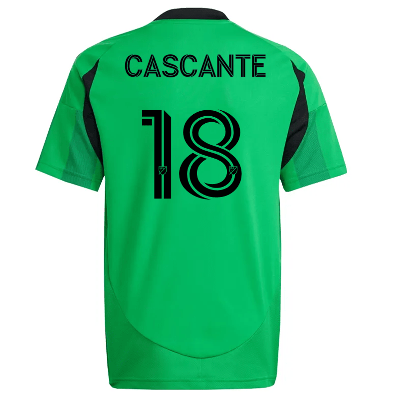 adidas Austin FC Julio Cascante Home Jersey 25/26 (Real Green) | SoccerWearhouse