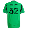 adidas Austin FC Micah Burton Home Jersey 25/26 (Real Green)