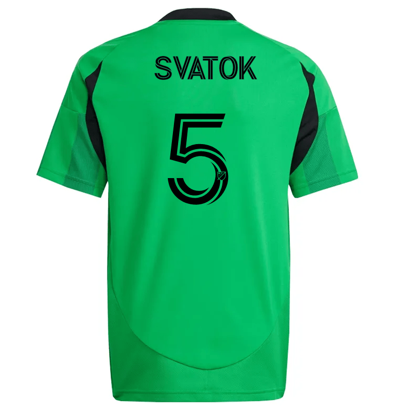 adidas Austin FC Oleksandr Svatok Home Jersey 25/26 (Real Green) | SoccerWearhouse
