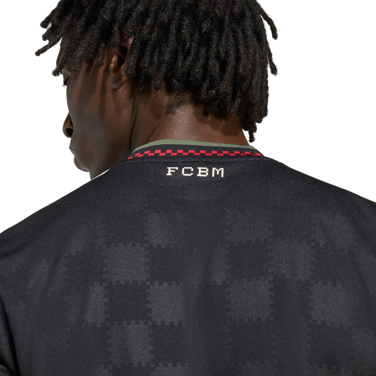 adidas Bayern Munich Jamal Musiala Third Jersey w/ Champions League Patches 25/26 (Black/Olive Green) | SoccerWearhouse