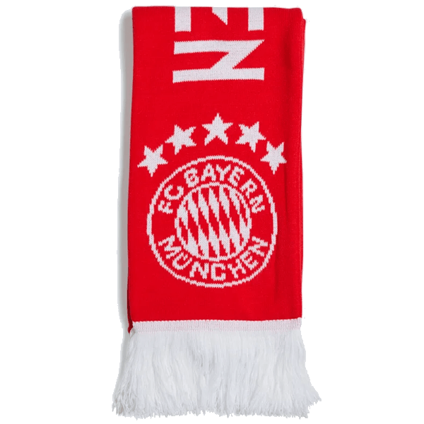adidas Bayern Munich Scarf 23/24 (Red/White) | SoccerWearhouse