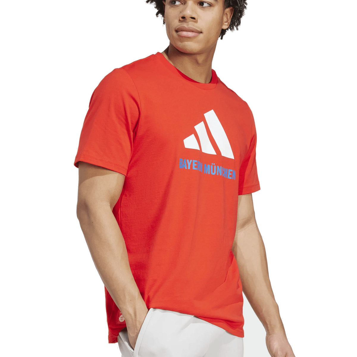 adidas Bayern Munich Season Graphic T-Shirt (Red/White) | SoccerWearhouse