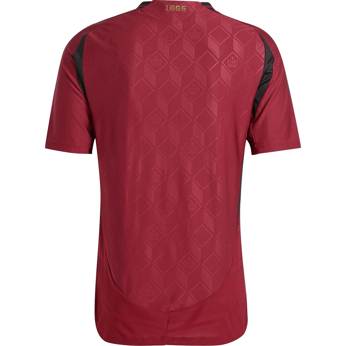 adidas Belgium Authentic Home Jersey 24/25 (Burgundy) | SoccerWearhouse