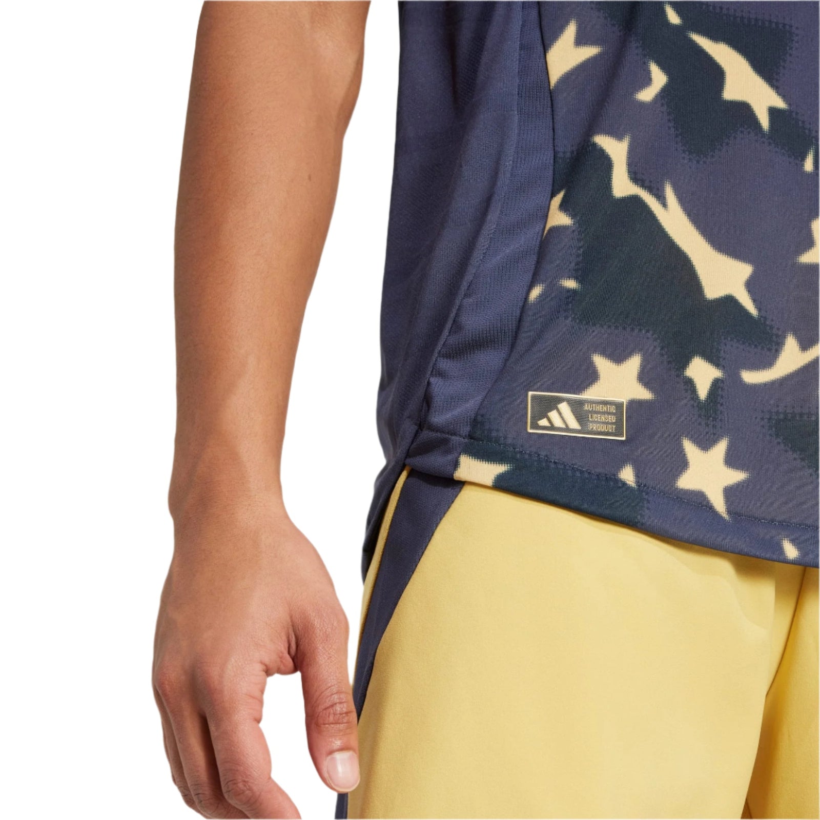 adidas Boca Juniors 24/25 Authentic Third Jersey (Grey/Gold) | SoccerWearhouse