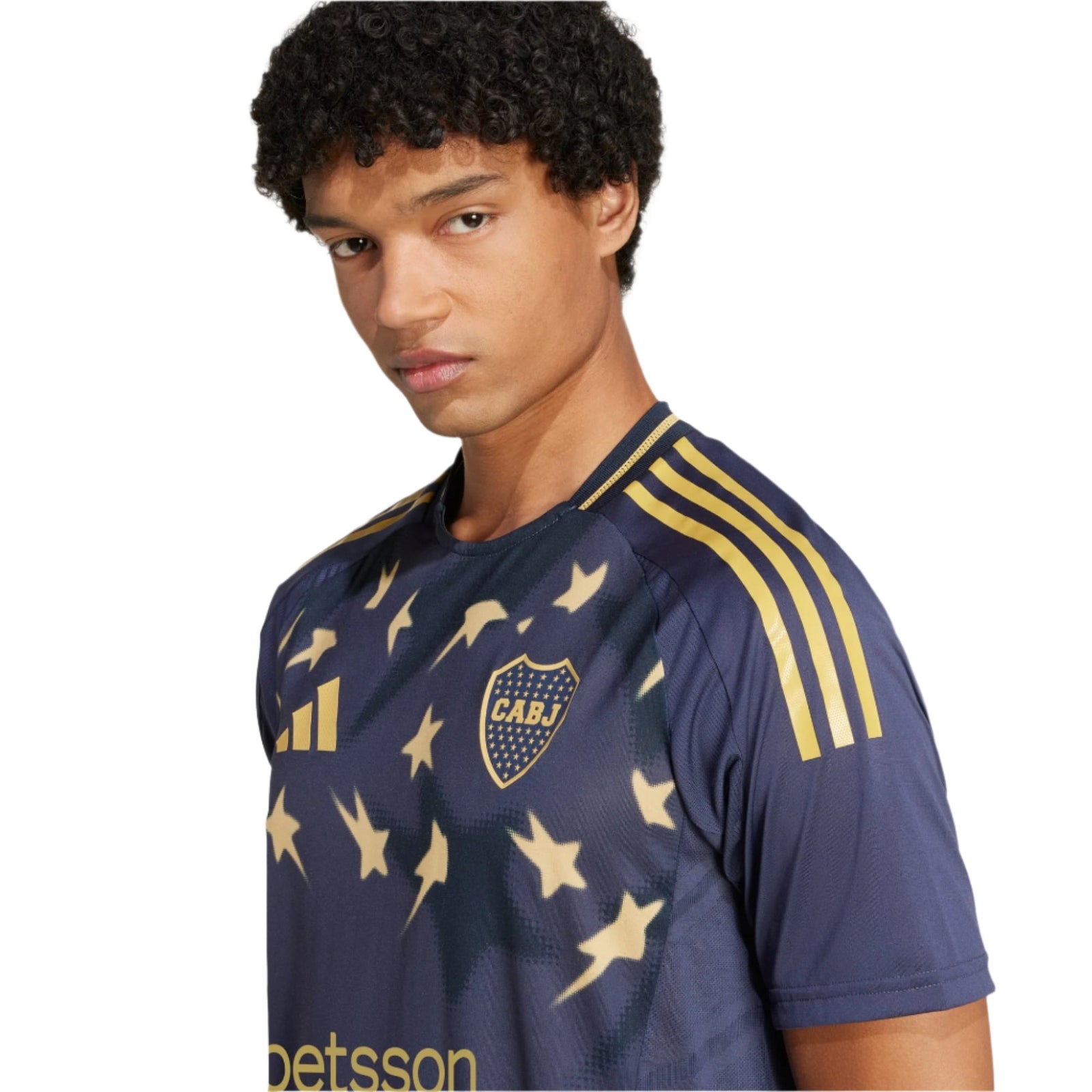 adidas Boca Juniors 24/25 Authentic Third Jersey (Grey/Gold) | SoccerWearhouse
