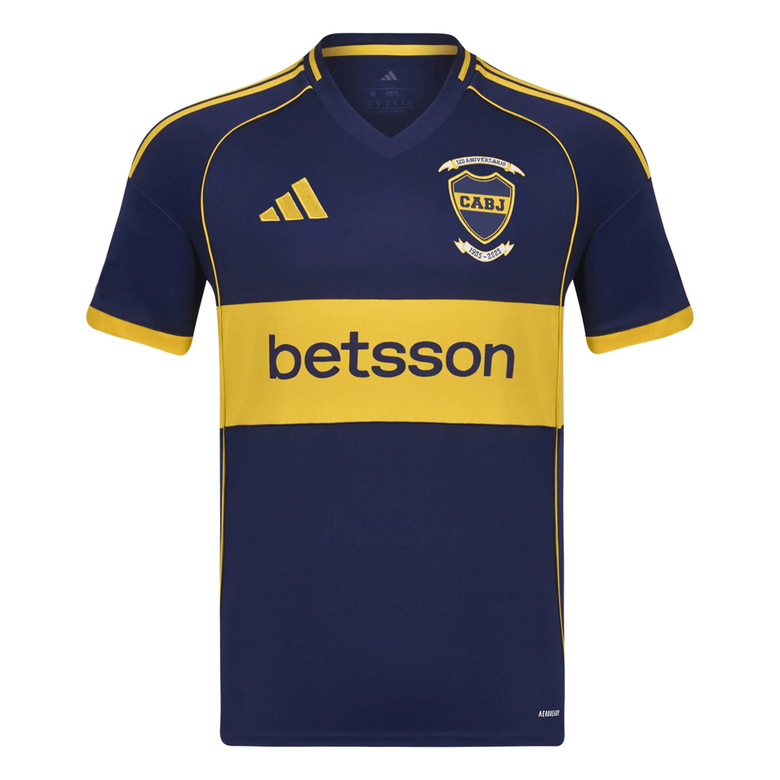 adidas Boca Juniors Home Jersey 25/26 (Indigo/Gold) | SoccerWearhouse