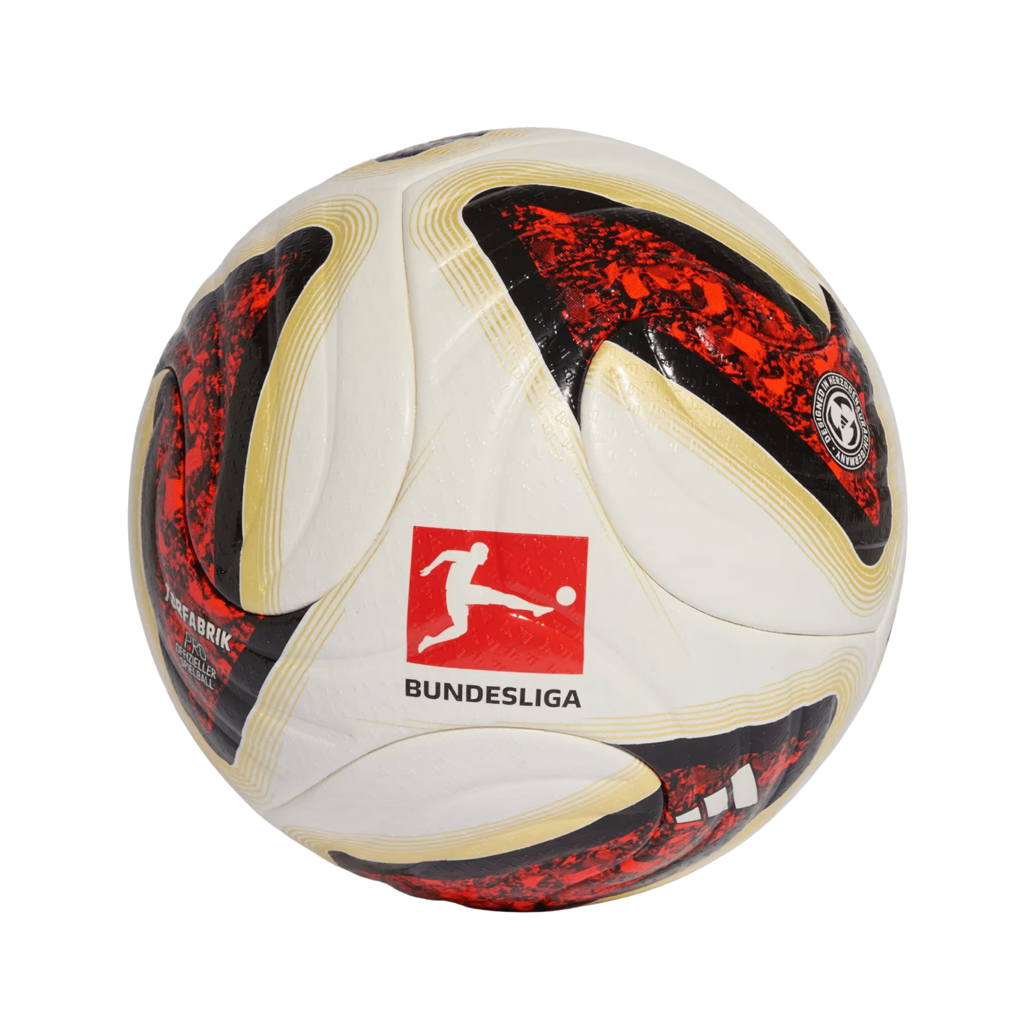 adidas Bundesliga Torfabrik Pro Official Match Ball 26/27 (White)