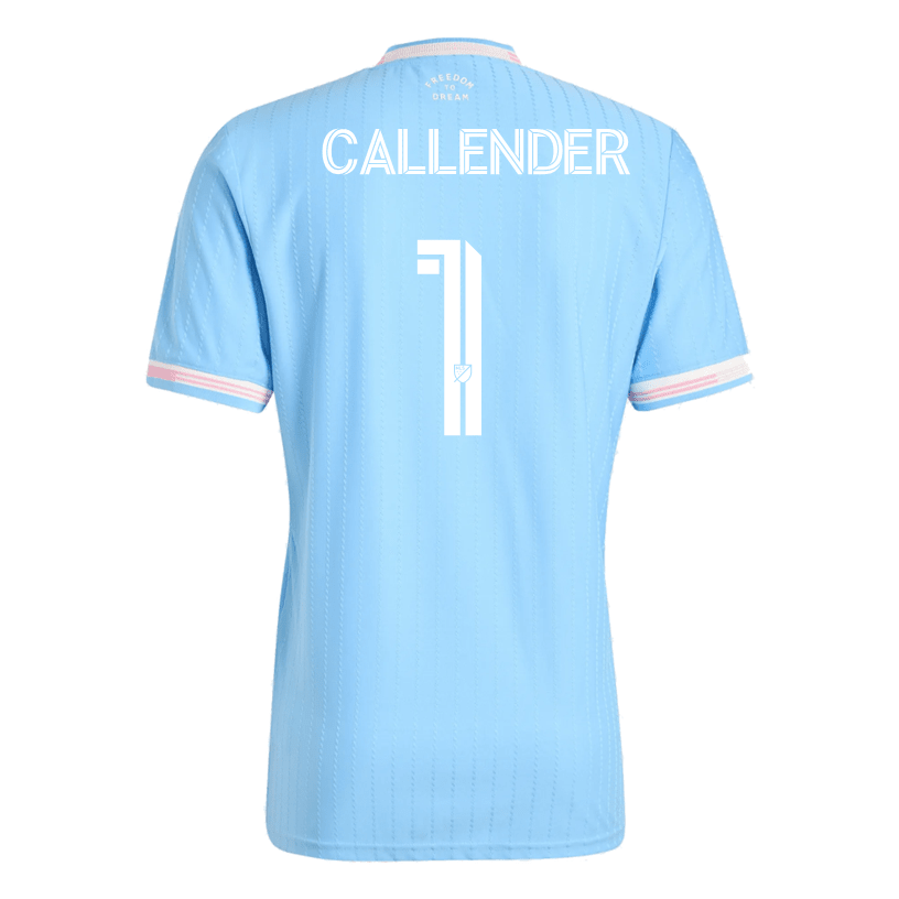 adidas Callender Inter Miami Authentic Third Jersey 25/26 (Blue/Pink) | SoccerWearhouse