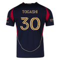 adidas Cayman Togashi Atlanta United Authentic Home Jersey w/ MLS Patches 25/26 (Red/Black)