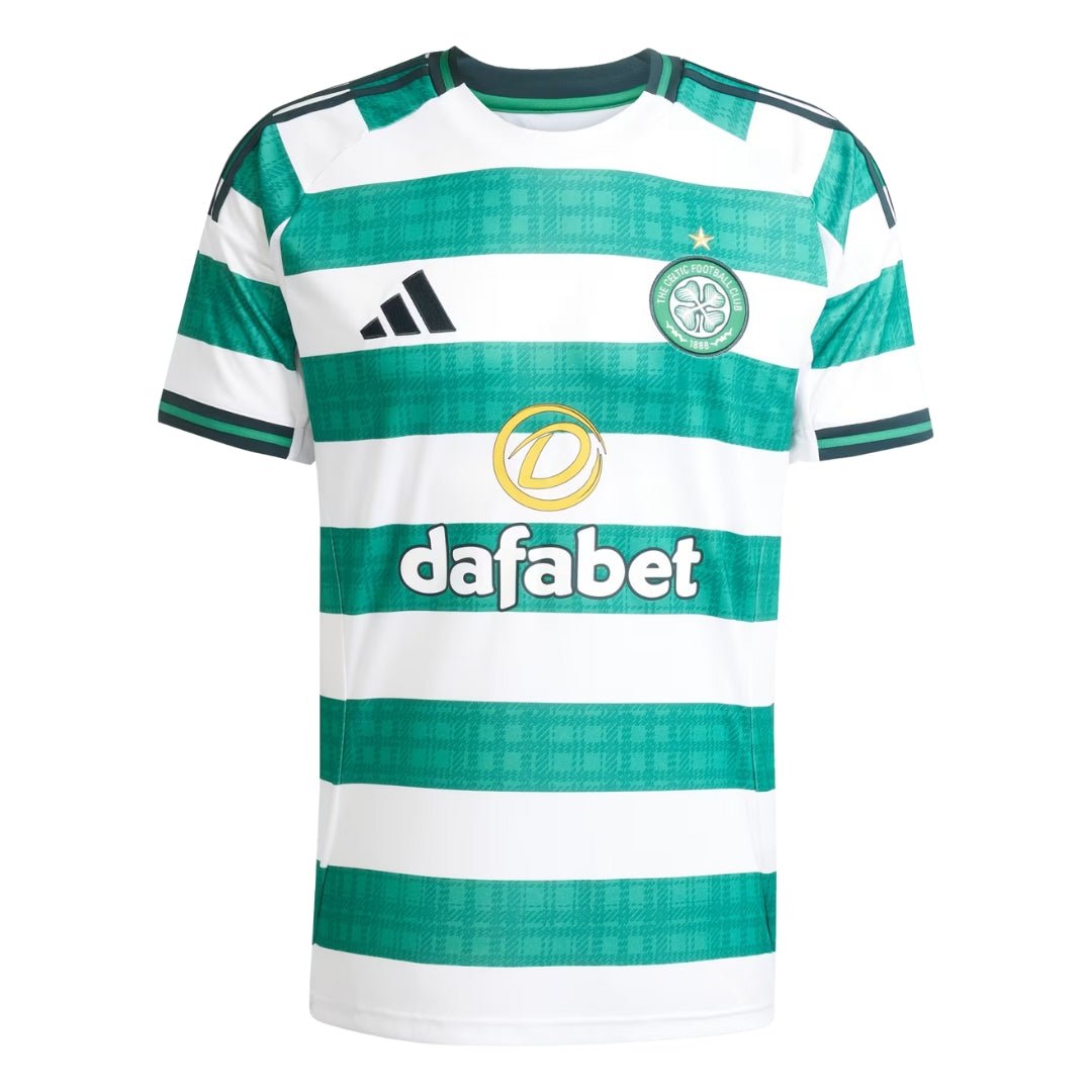 adidas Celtic FC 25/26 Home Jersey (White) | SoccerWearhouse