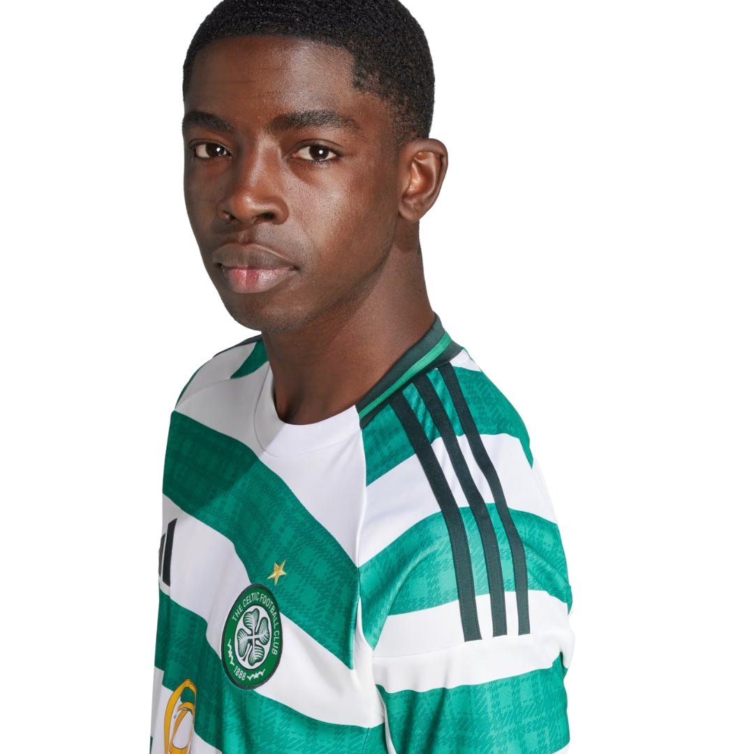 adidas Celtic FC 25/26 Home Jersey (White) | SoccerWearhouse