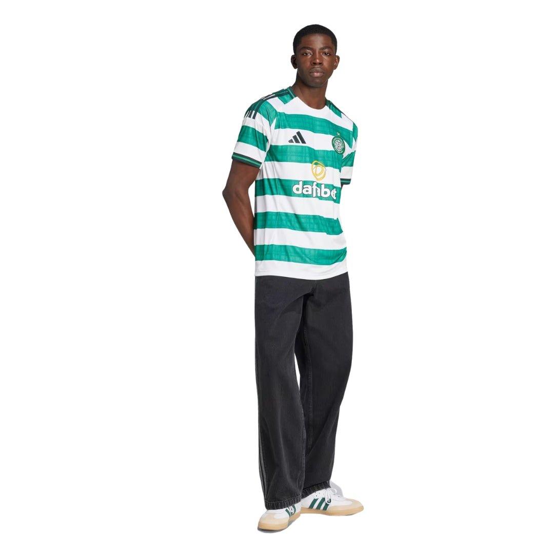 adidas Celtic FC 25/26 Home Jersey (White) | SoccerWearhouse