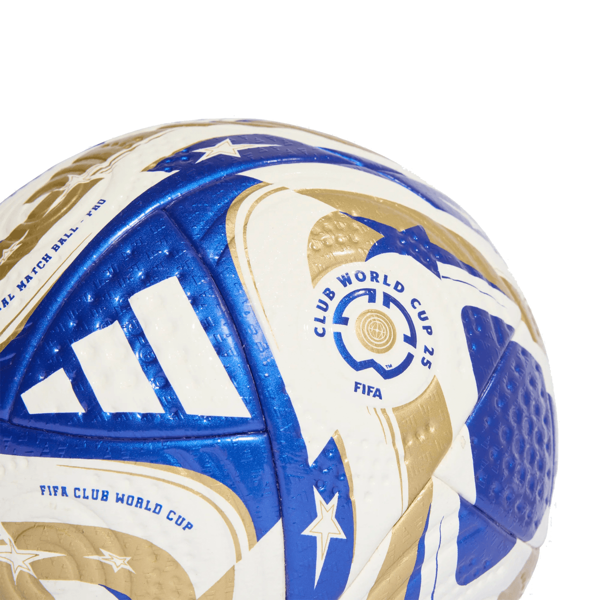 adidas Club World Cup Final Pro Official Match Ball 25/26 (White/Gold Metallic) | SoccerWearhouse