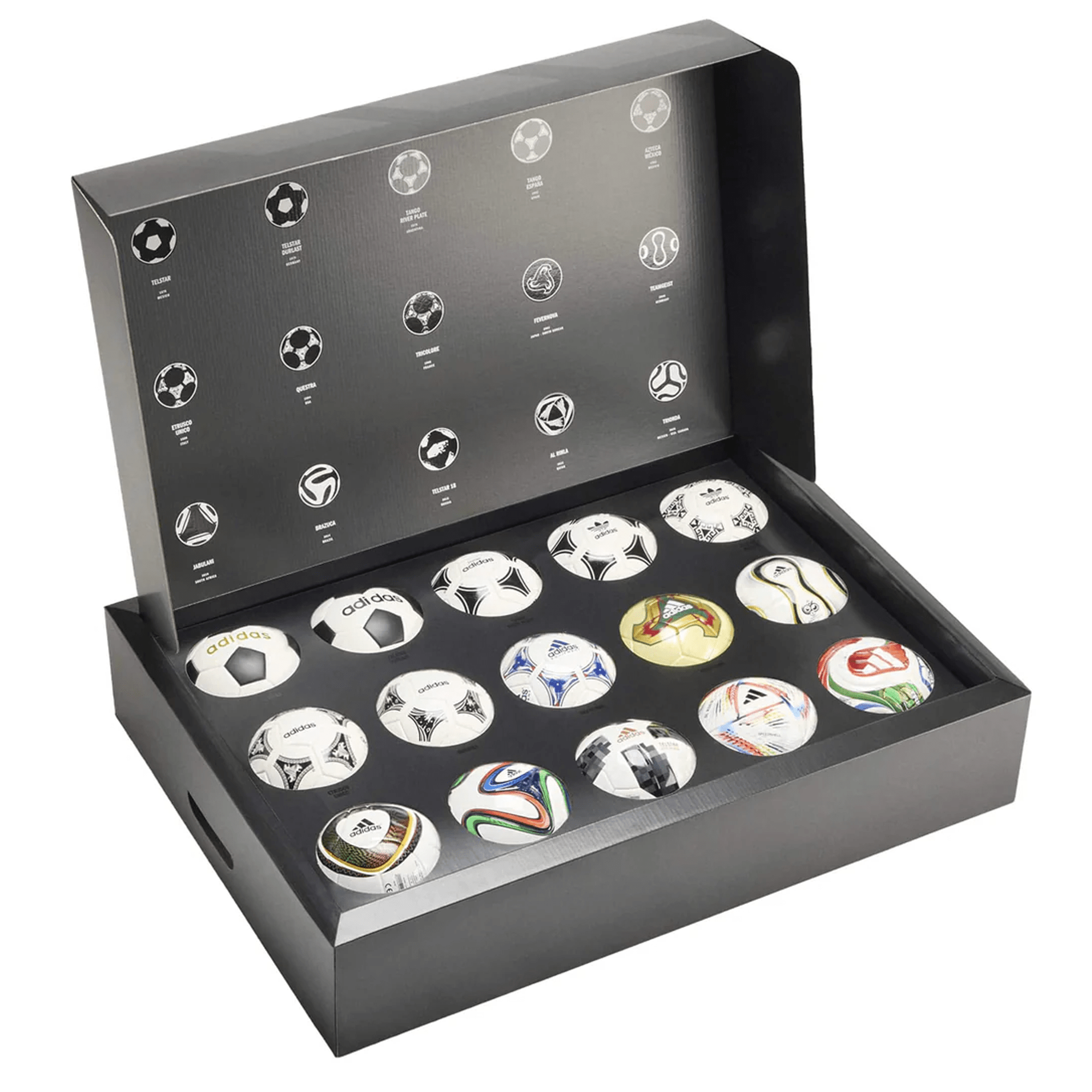 adidas Collectors Edition FIFA World Cup 2026 Historical Mini Ball Set (Multi)