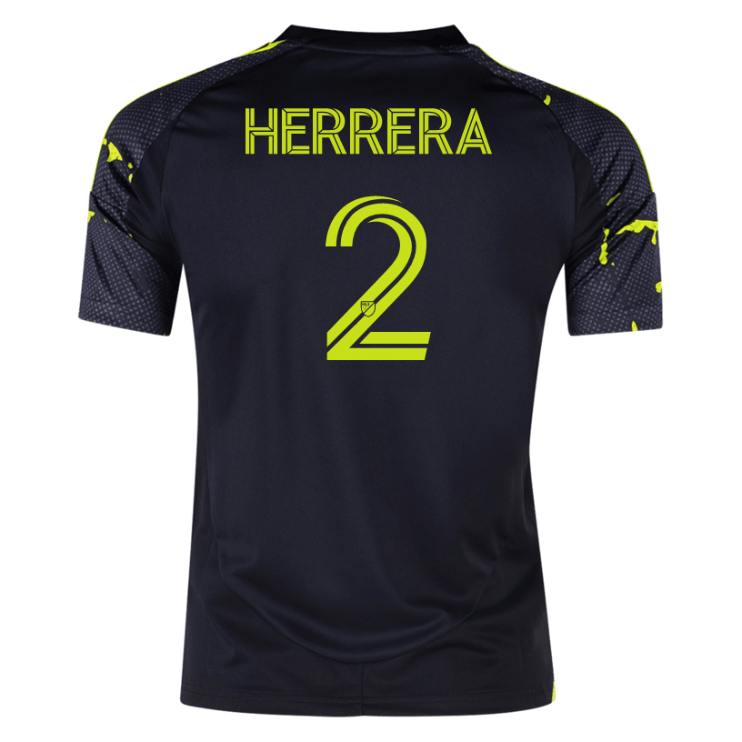 adidas Columbus Crew Andrés Herrera Away Jersey 25/26 (Black/Yellow) | SoccerWearhouse