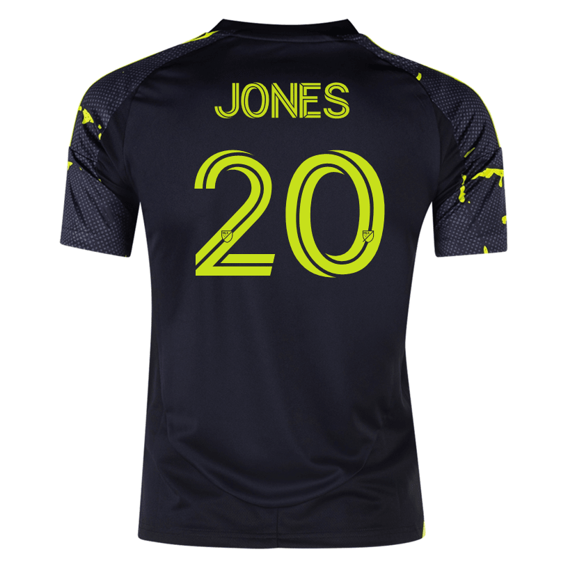 adidas Columbus Crew Derrick Jones Away Jersey 25/26 (Black/Yellow) | SoccerWearhouse