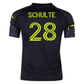 adidas Columbus Crew Patrick Schulte Away Jersey 25/26 (Black/Yellow)