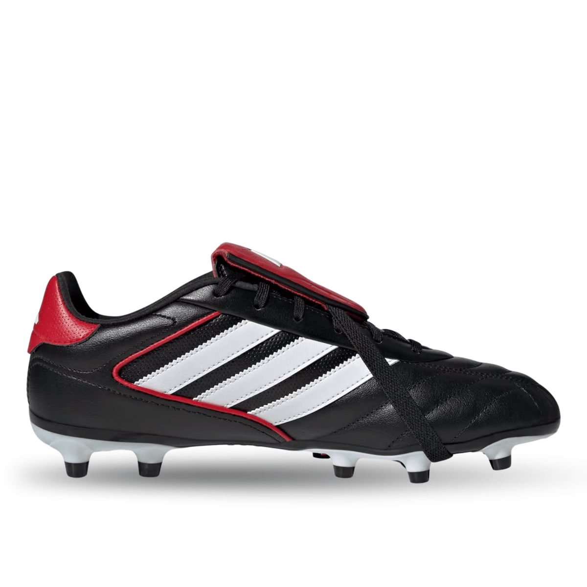 adidas Copa Gloro II FG Soccer Cleats (White/Black/Better Scarlet) | SoccerWearhouse