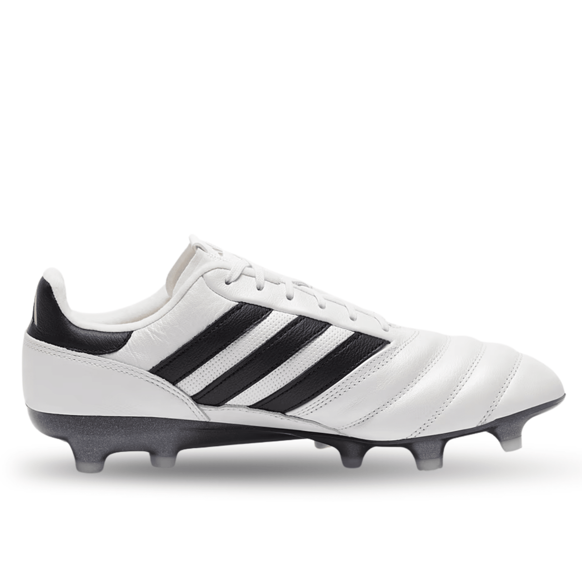 adidas Copa Icon FG Soccer Cleats (White/Black/Metallic Gold) | SoccerWearhouse