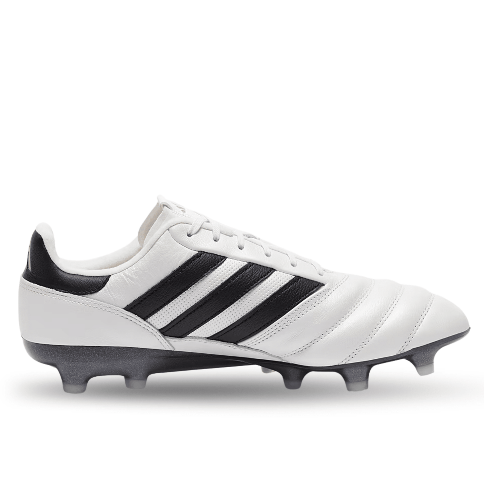 adidas Copa Icon FG Soccer Cleats (White/Black/Metallic Gold) | SoccerWearhouse