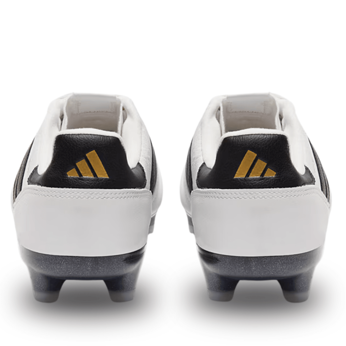 adidas Copa Icon FG Soccer Cleats (White/Black/Metallic Gold) | SoccerWearhouse