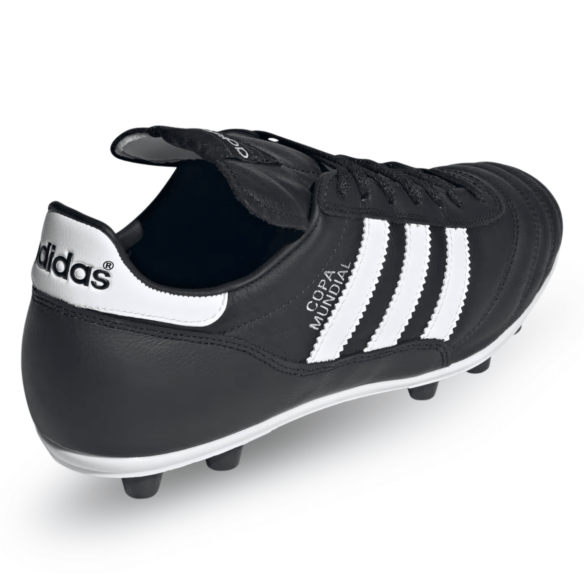 adidas Copa Mundial Firm Ground Soccer Cleats (Black/White) | SoccerWearhouse