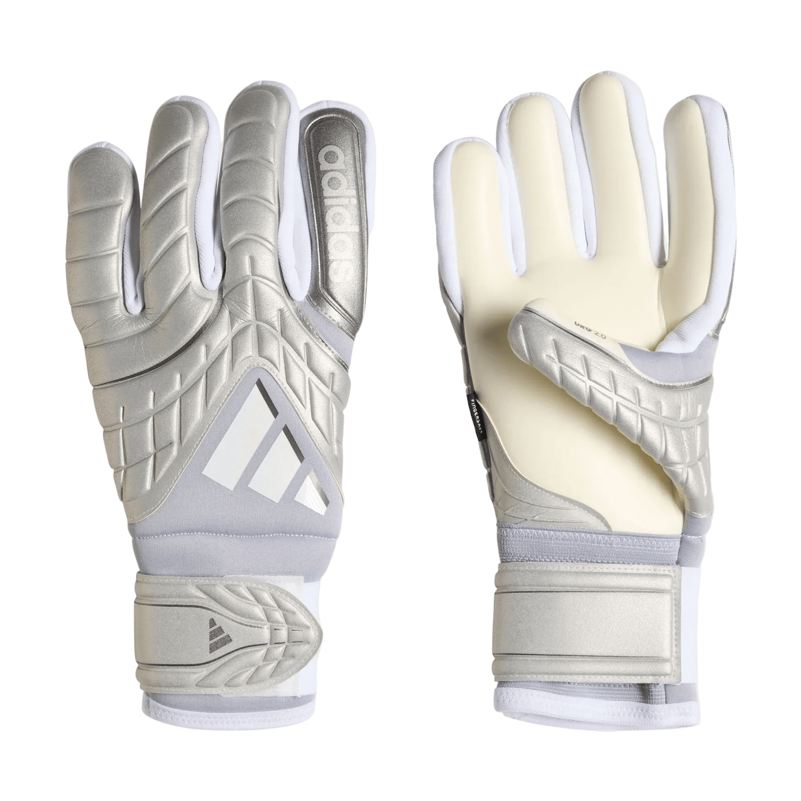 adidas Copa Pro Fingerasave Goalkeeper Gloves (Grey) | SoccerWearhouse