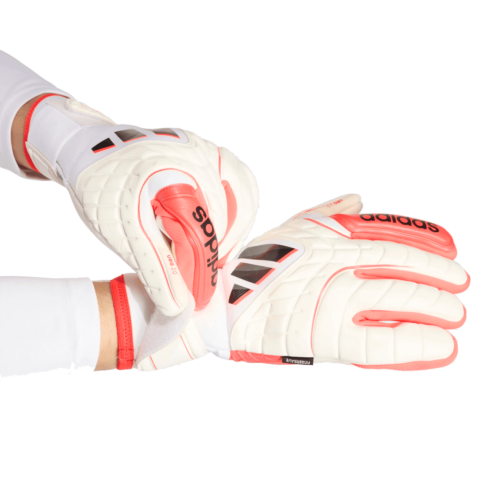 adidas Copa Pro FS Goalkeeper Gloves (White/Lucid Red/Black) | SoccerWearhouse