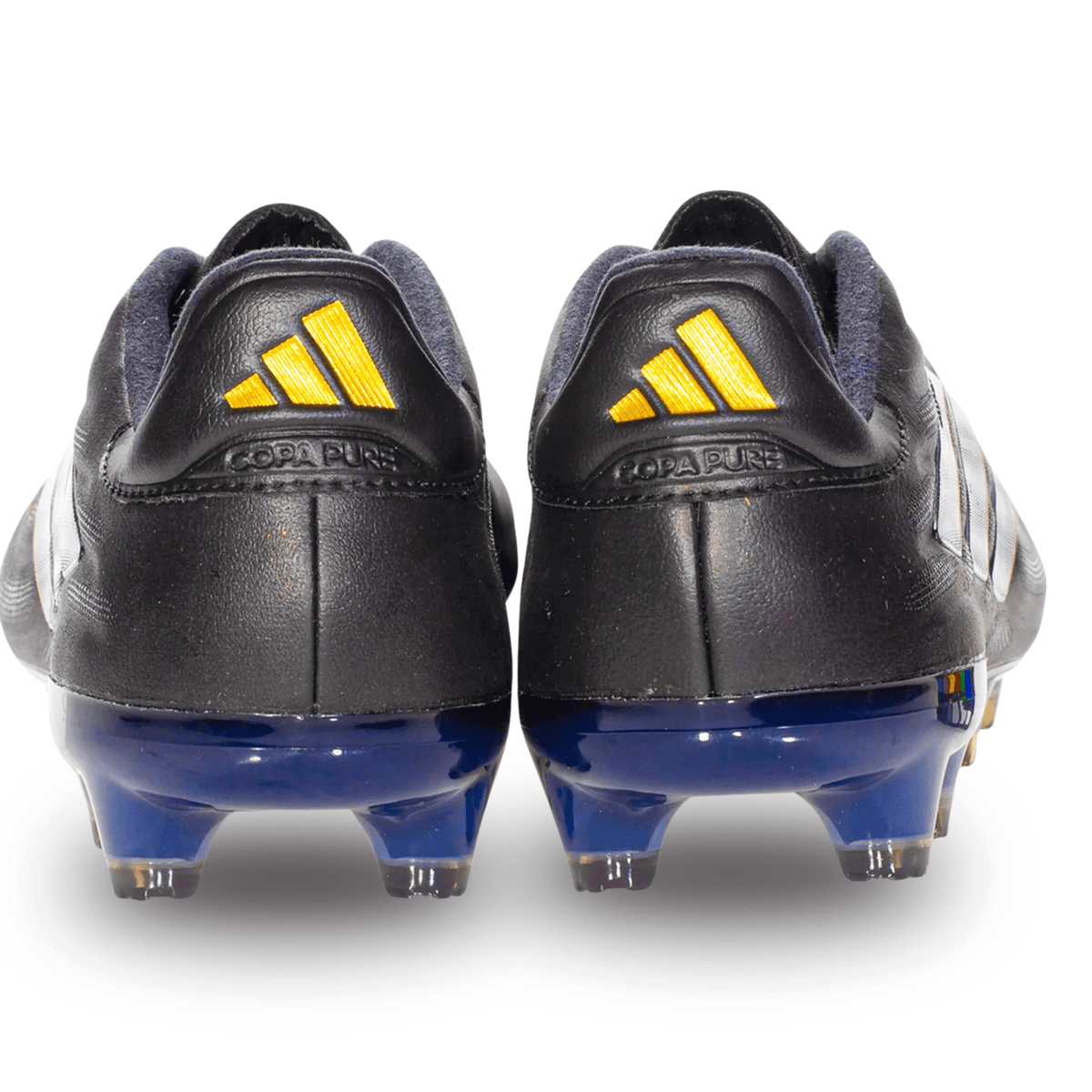 adidas Copa Pure 2 Elite FG FG Soccer Cleat (Core Black/Carbon/Gold Metallic) | SoccerWearhouse