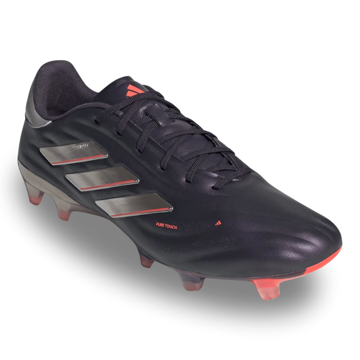 adidas Copa Pure 2 Elite FG Soccer Cleats (Platinum/Metallic/Turbo) | SoccerWearhouse